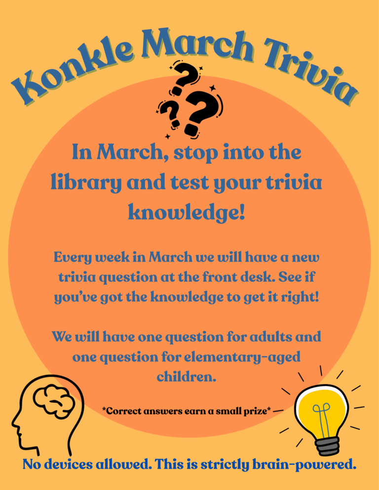 Konkle March Trivia (1)