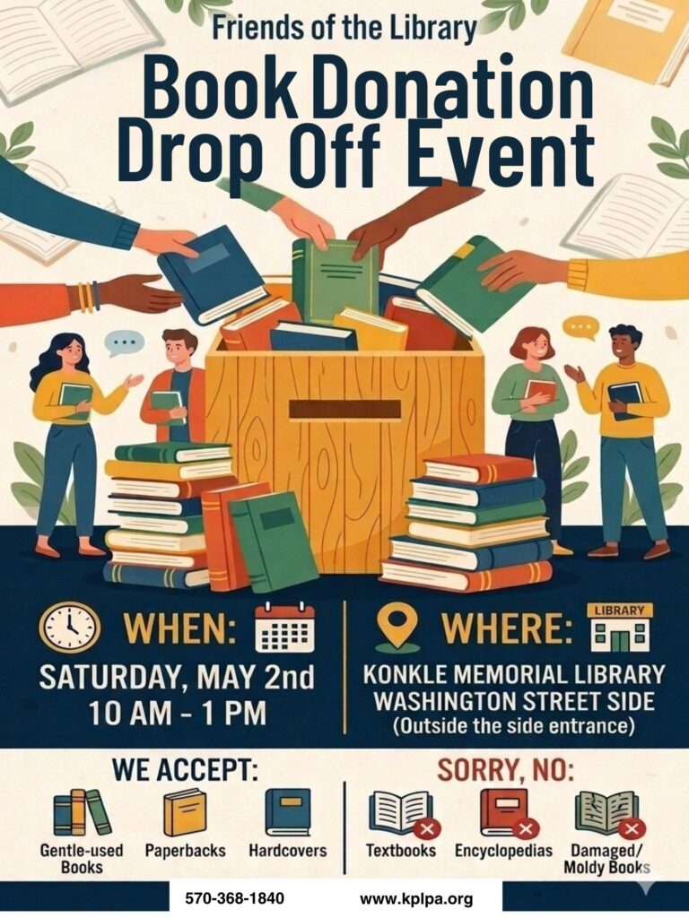 book drop off may