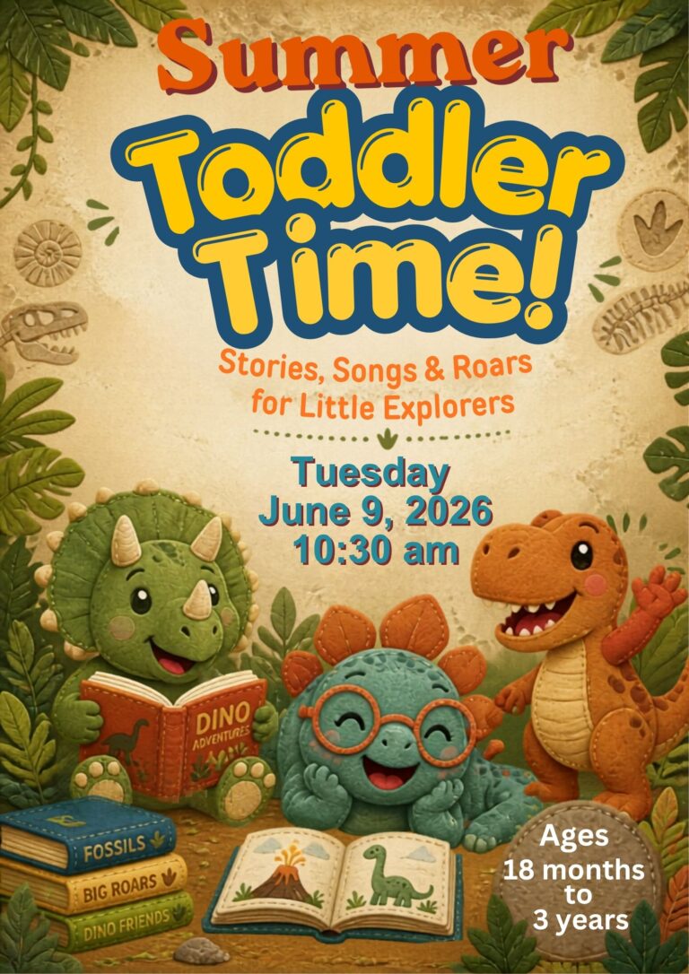 Dinosaurs Toddler Time Library Poster1