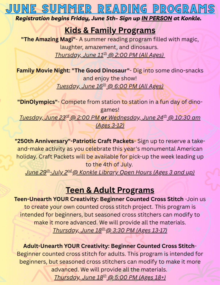 June Programs