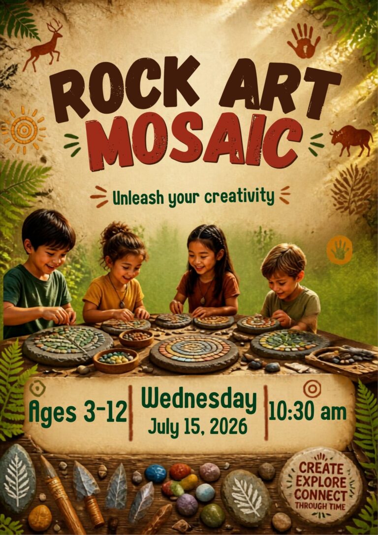 Stone Age Mosaic Program Poster (Ages 3-12) (1)