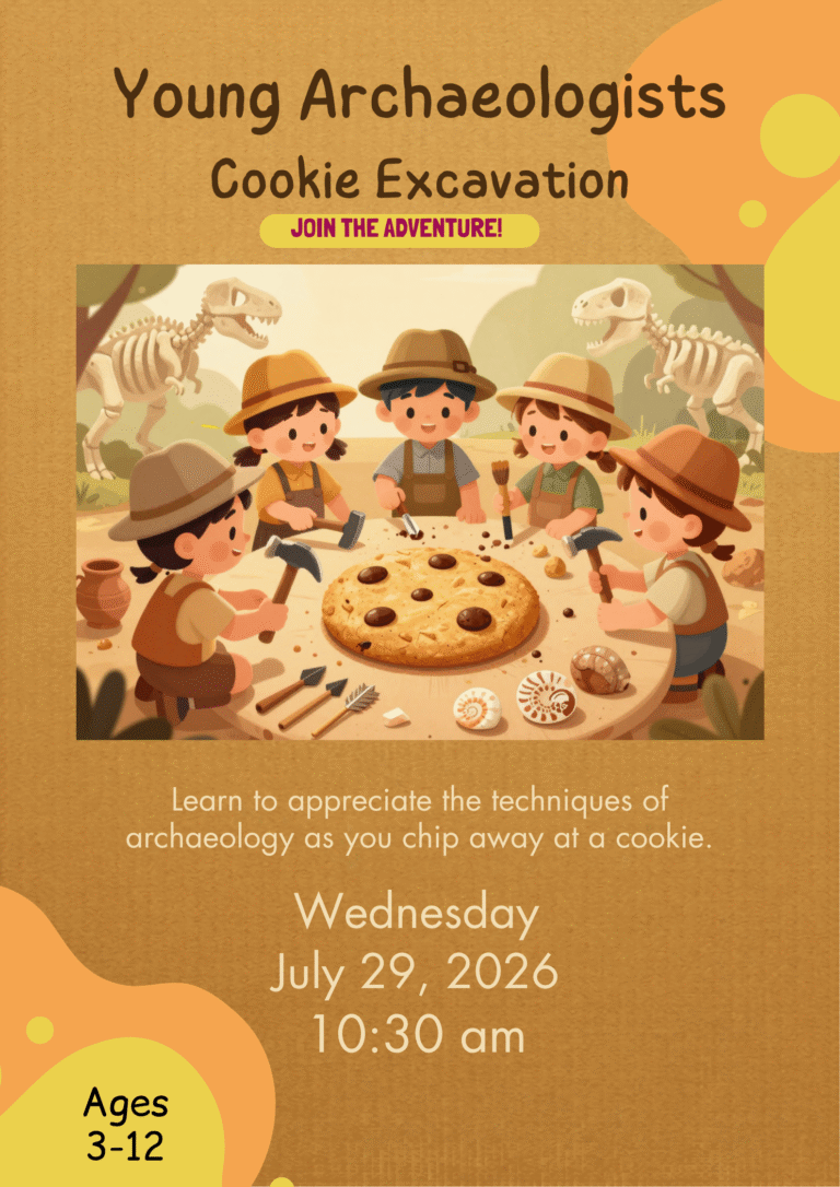 Archaeology Cookie Dig Kids Poster (1)