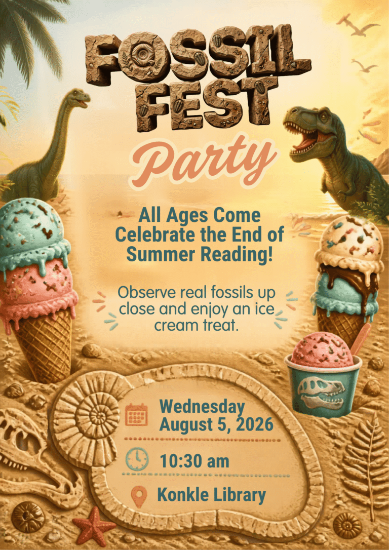 Fossil Fest End of Summer Poster (1)